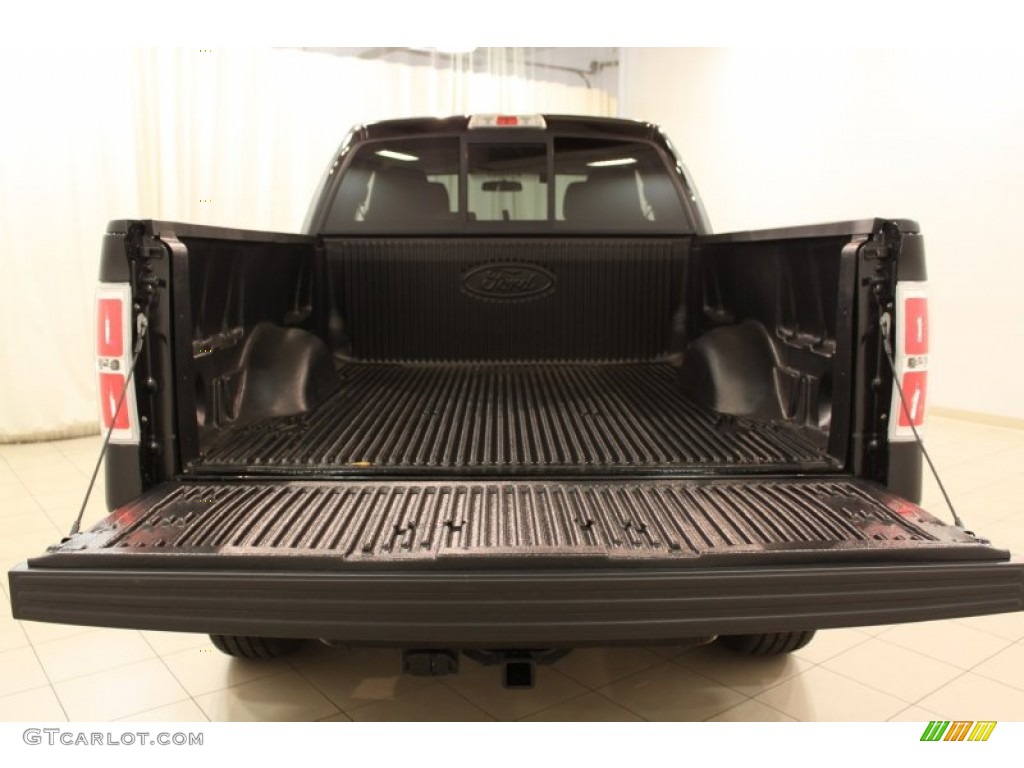 2010 F150 STX SuperCab 4x4 - Tuxedo Black / Medium Stone photo #14