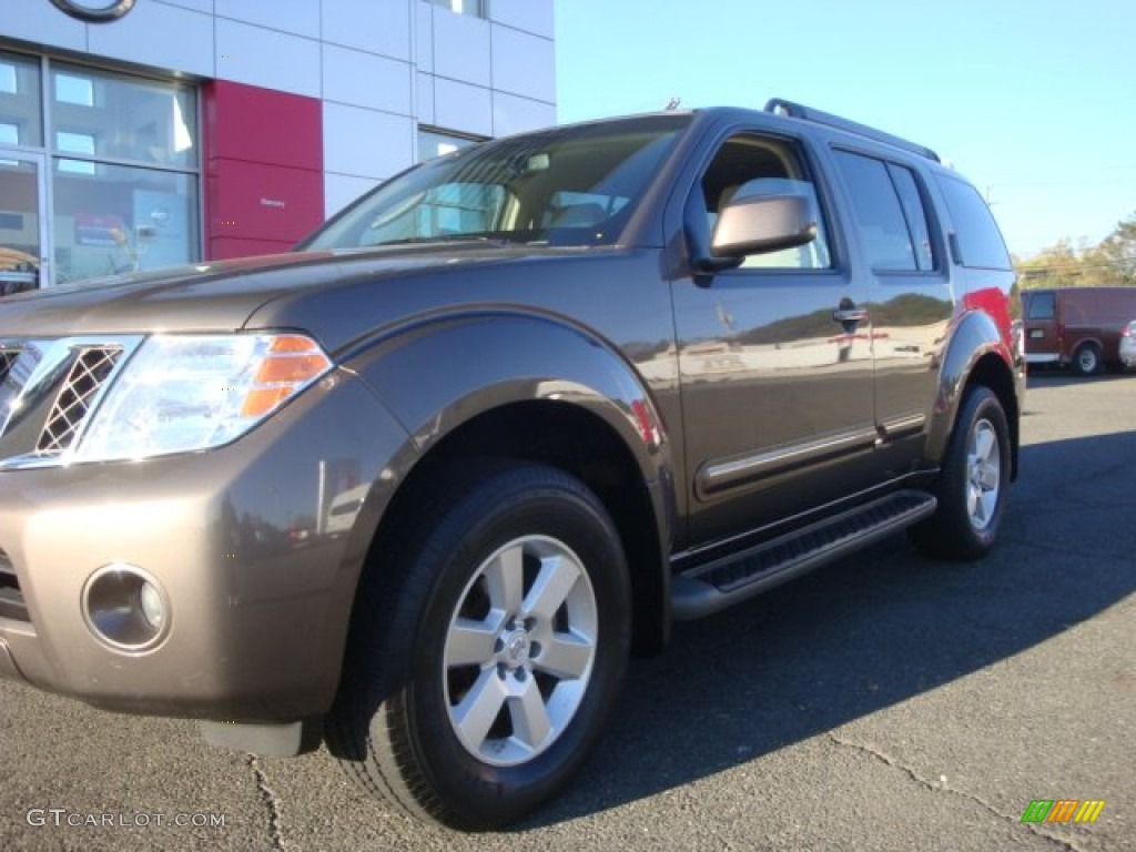 2008 Pathfinder SE 4x4 - Mocha / Cafe Latte photo #2