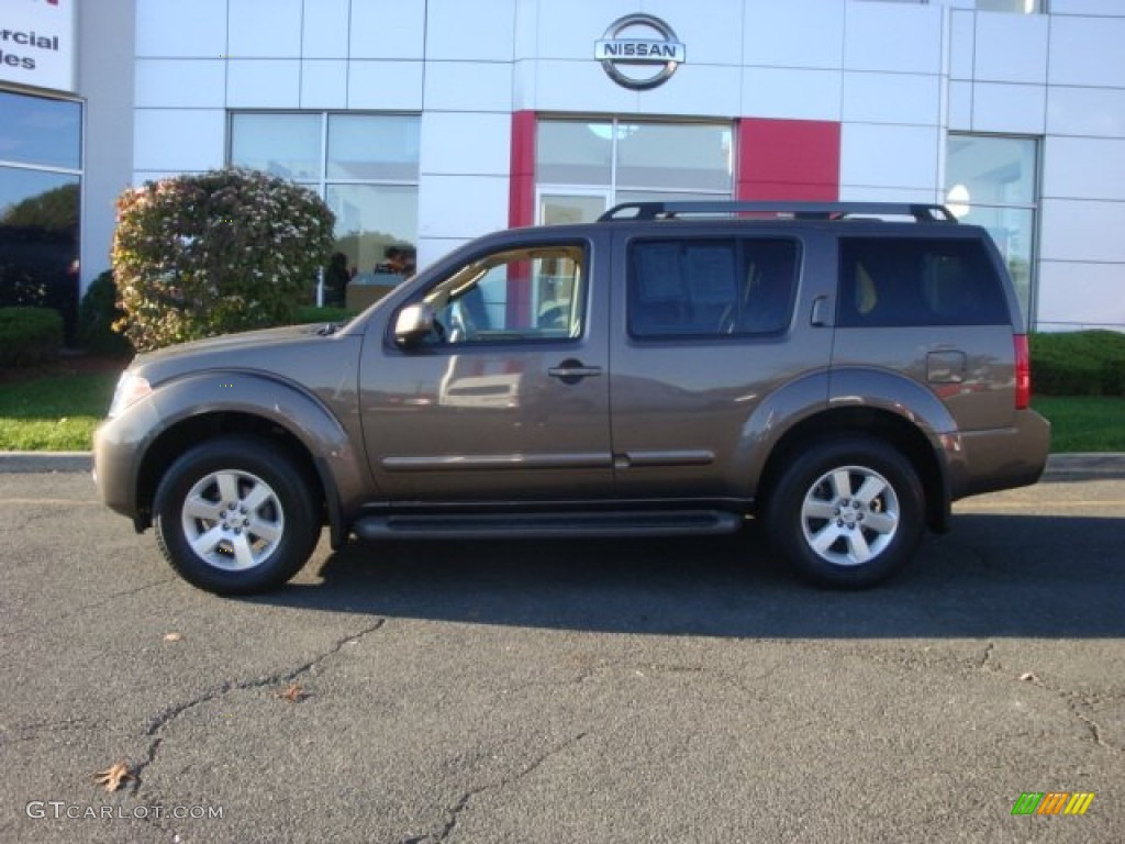 2008 Pathfinder SE 4x4 - Mocha / Cafe Latte photo #3
