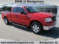 2004 Bright Red Ford F150 XLT SuperCab  photo #1