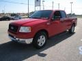 2004 Bright Red Ford F150 XLT SuperCab  photo #8