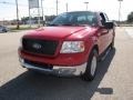 2004 Bright Red Ford F150 XLT SuperCab  photo #9