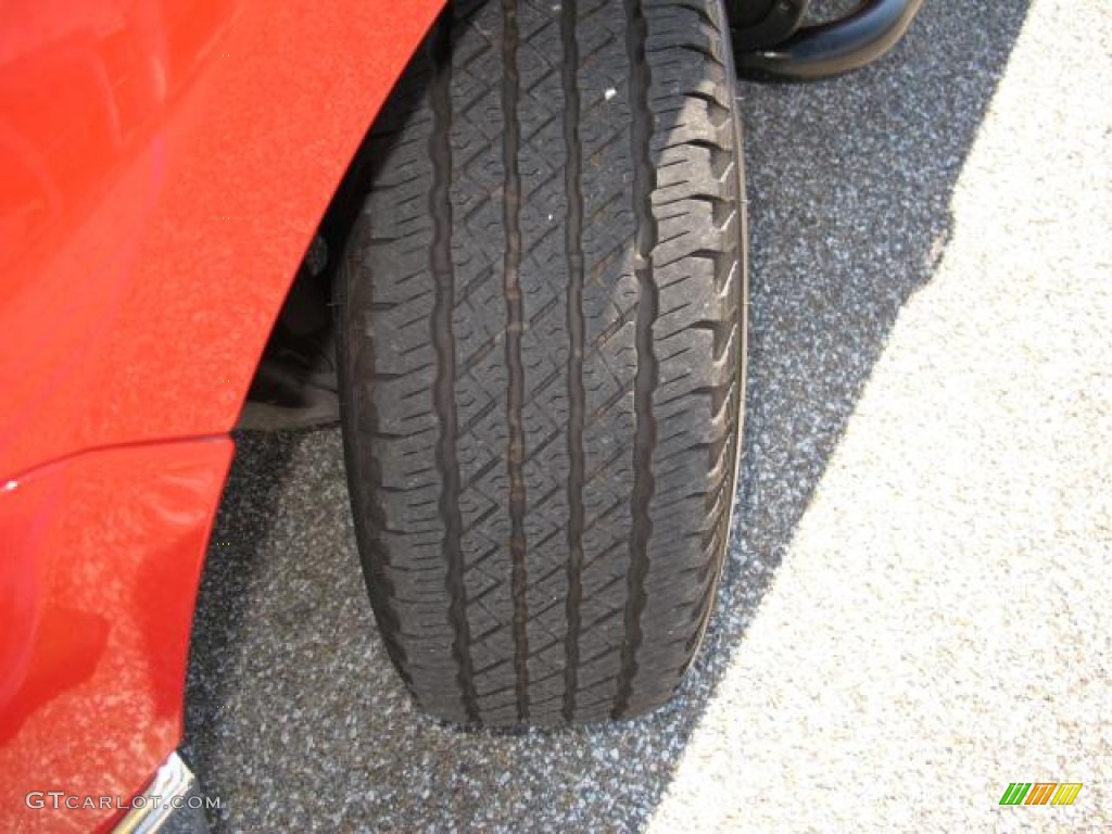 2004 F150 XLT SuperCab - Bright Red / Tan photo #12