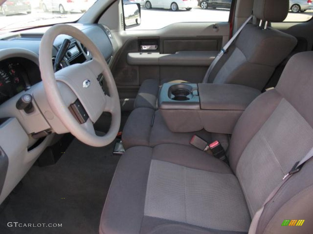 2004 F150 XLT SuperCab - Bright Red / Tan photo #17