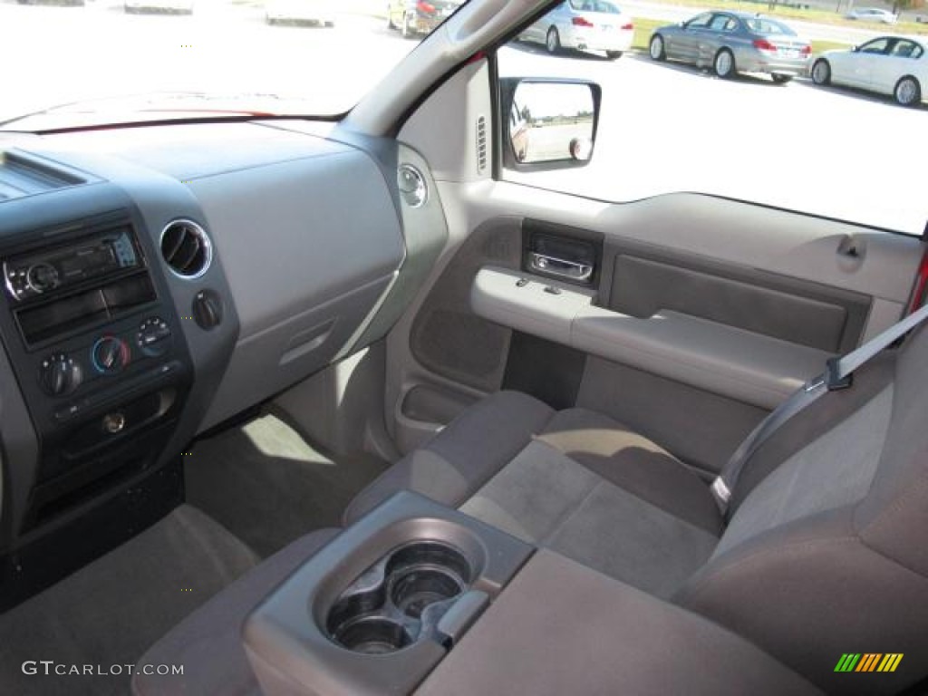 2004 F150 XLT SuperCab - Bright Red / Tan photo #19