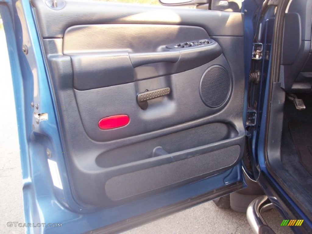2002 Ram 1500 SLT Quad Cab 4x4 - Patriot Blue Pearlcoat / Dark Slate Gray photo #27