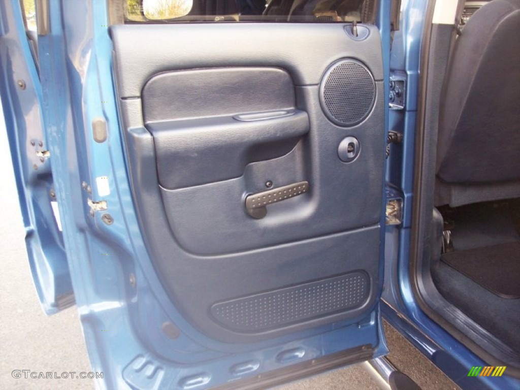 2002 Ram 1500 SLT Quad Cab 4x4 - Patriot Blue Pearlcoat / Dark Slate Gray photo #32