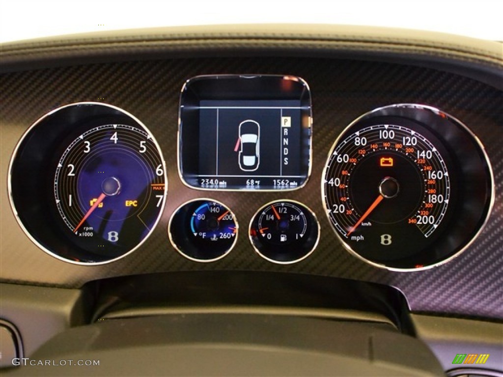 2010 Bentley Continental GT Supersports Gauges Photo #55704095