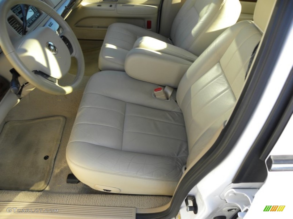 2006 Grand Marquis LS - Vibrant White / Light Camel photo #5