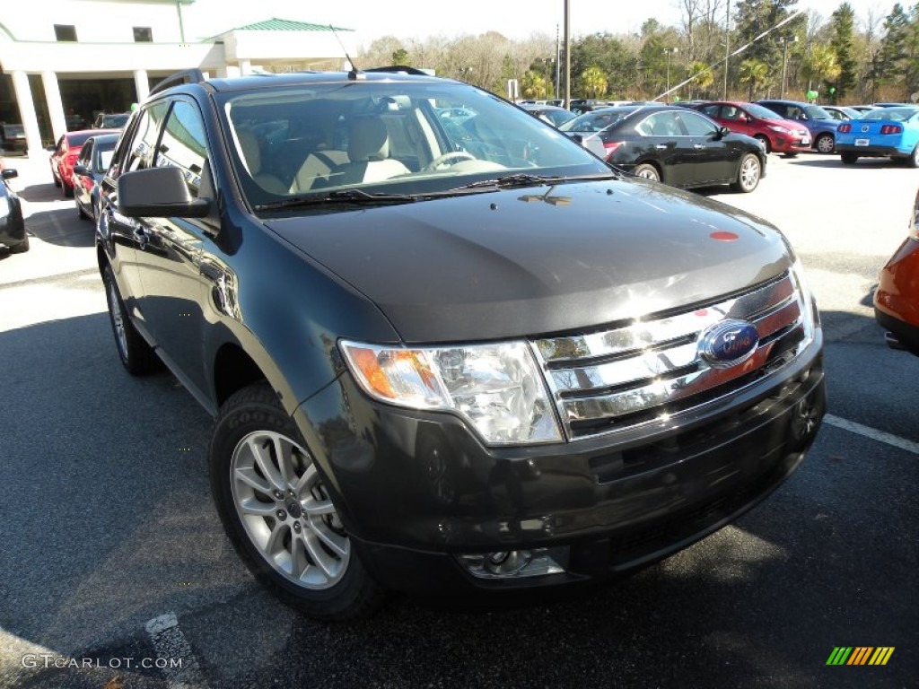 2007 Edge SEL - Carbon Metallic / Medium Light Stone photo #1