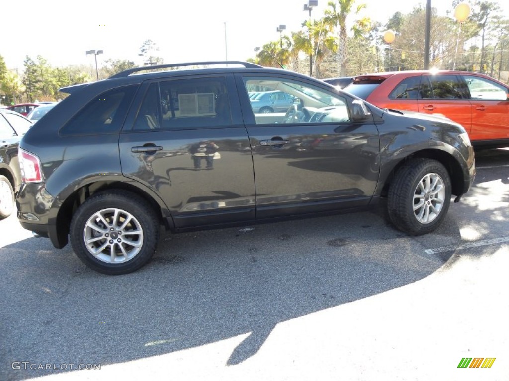 2007 Edge SEL - Carbon Metallic / Medium Light Stone photo #14