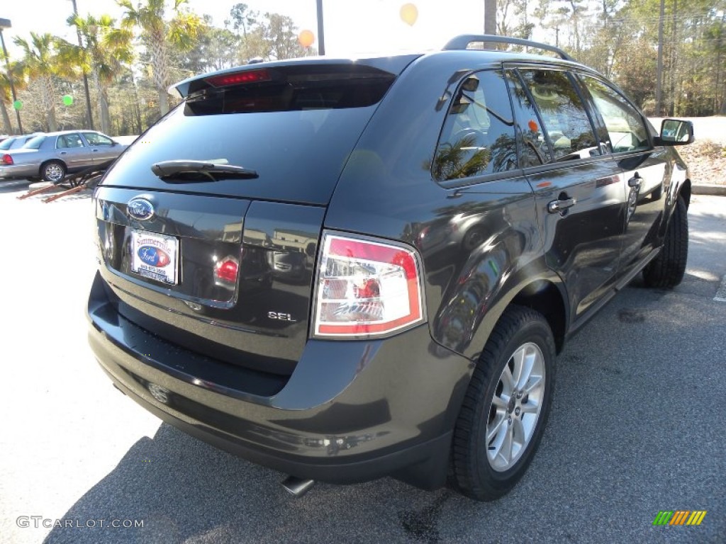 2007 Edge SEL - Carbon Metallic / Medium Light Stone photo #15