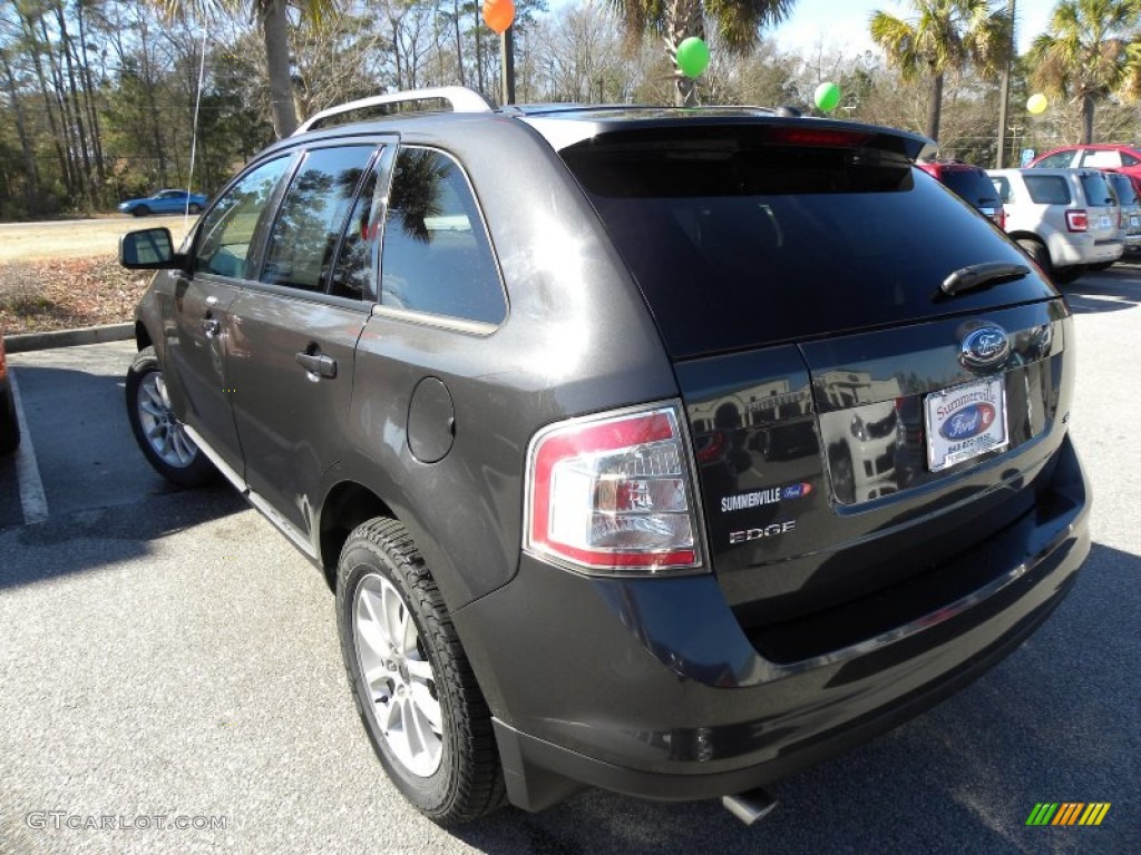 2007 Edge SEL - Carbon Metallic / Medium Light Stone photo #17