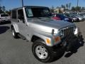 2005 Bright Silver Metallic Jeep Wrangler Unlimited 4x4  photo #1