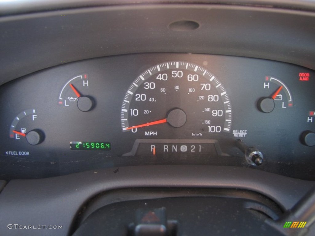 2000 Ford F150 XL Regular Cab Gauges Photos