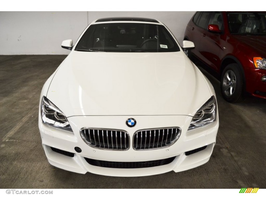 Alpine White 2012 BMW 6 Series 650i Coupe Exterior Photo #55706375