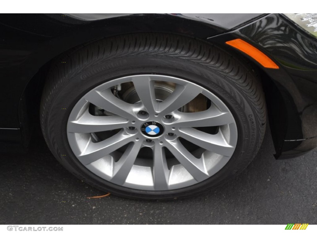 2011 3 Series 328i Sedan - Jet Black / Black Dakota Leather photo #2