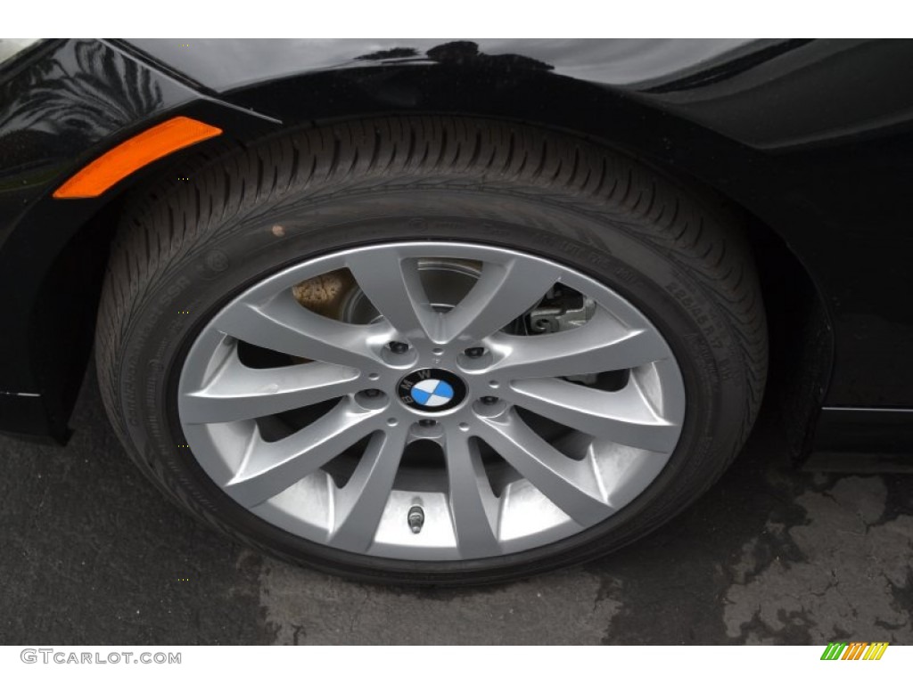 2011 3 Series 328i Sedan - Jet Black / Black Dakota Leather photo #7