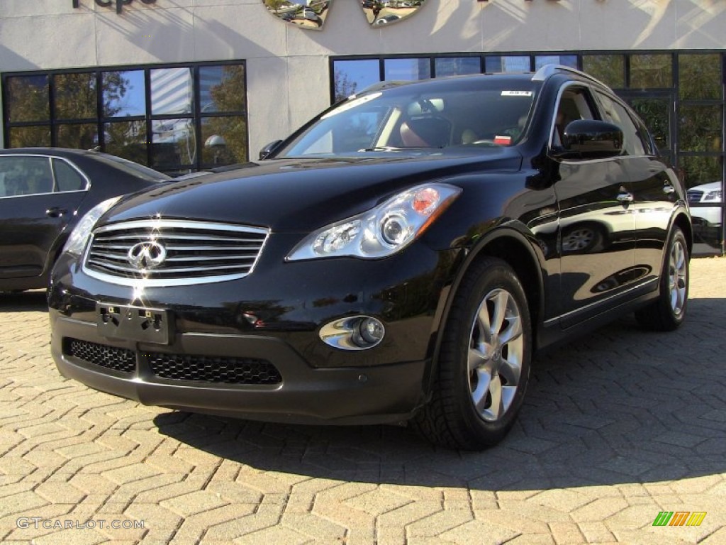 Black Obsidian 2008 Infiniti EX 35 Journey AWD Exterior Photo #55706909