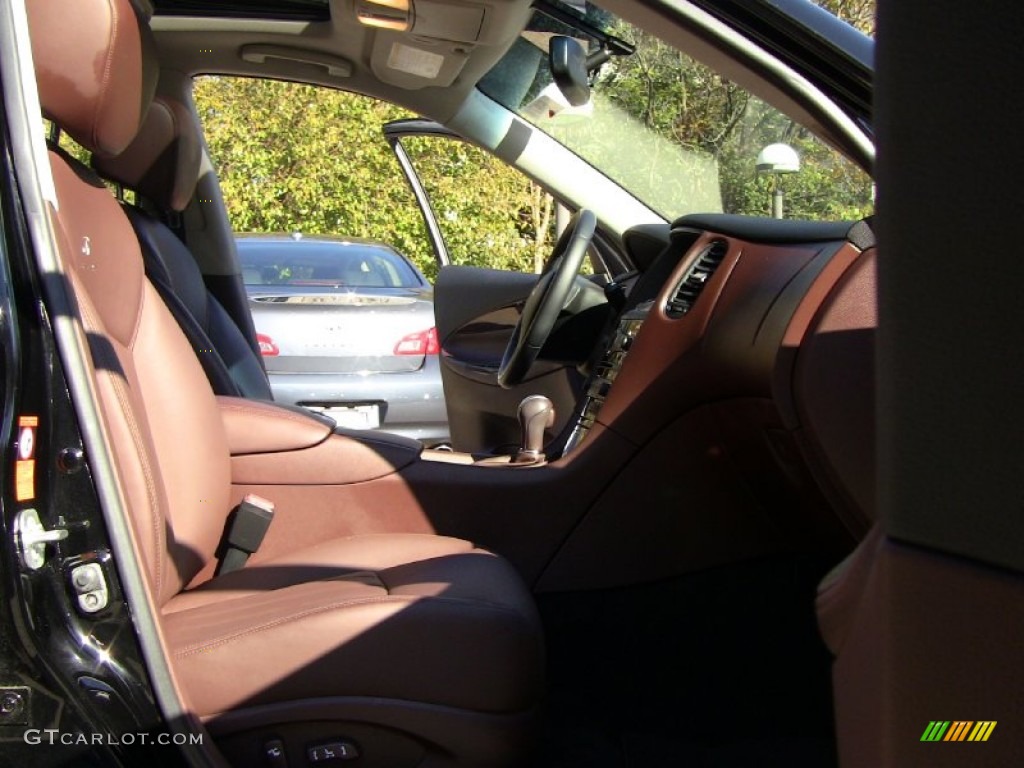 Chestnut Interior 2008 Infiniti EX 35 Journey AWD Photo #55706993