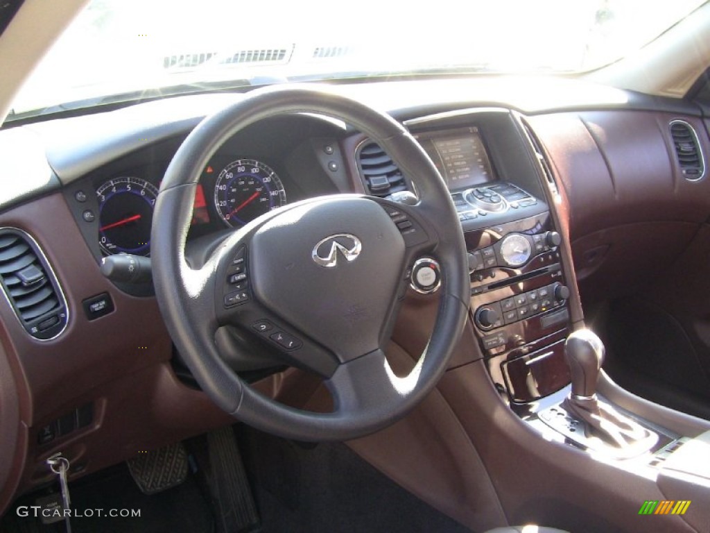 2008 Infiniti EX 35 Journey AWD Chestnut Dashboard Photo #55707014