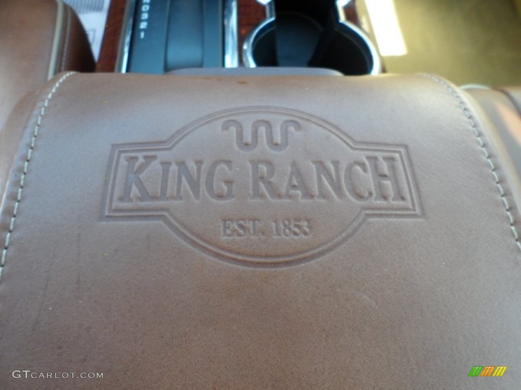 2010 F150 King Ranch SuperCrew 4x4 - White Platinum Metallic Tri Coat / Chapparal Leather photo #43