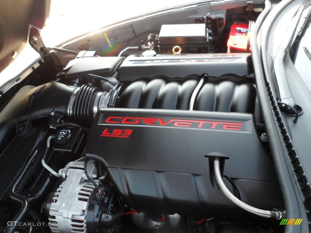2008 Chevrolet Corvette Convertible 6.2 Liter OHV 16-Valve LS3 V8 Engine Photo #55707788
