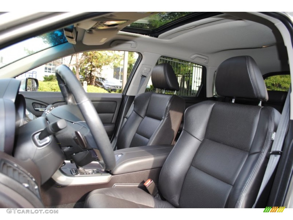 Ebony Interior 2010 Acura RDX SH-AWD Photo #55710244