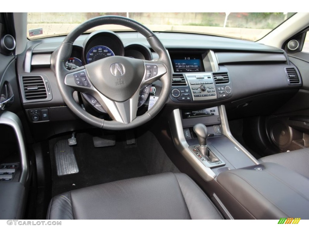 Ebony Interior 2010 Acura RDX SH-AWD Photo #55710262