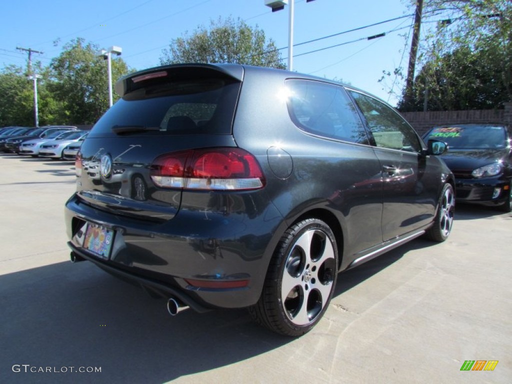 2012 GTI 2 Door - Carbon Steel Gray Metallic / Interlagos Plaid Cloth photo #2