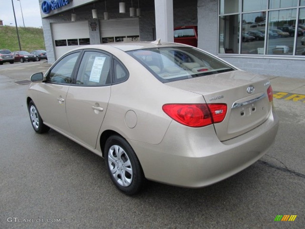 2010 Elantra GLS - Laguna Sand / Beige photo #5
