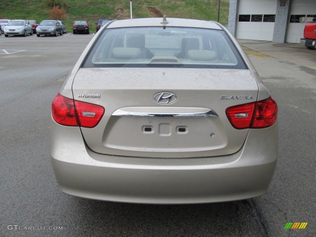 2010 Elantra GLS - Laguna Sand / Beige photo #6
