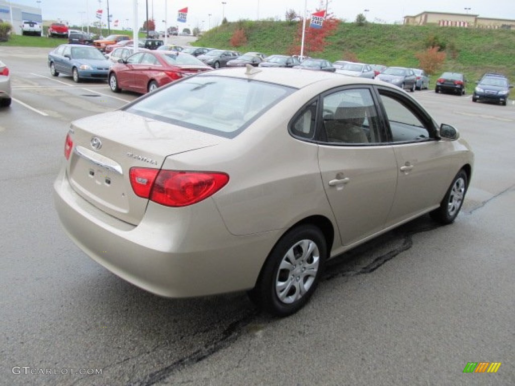 2010 Elantra GLS - Laguna Sand / Beige photo #7