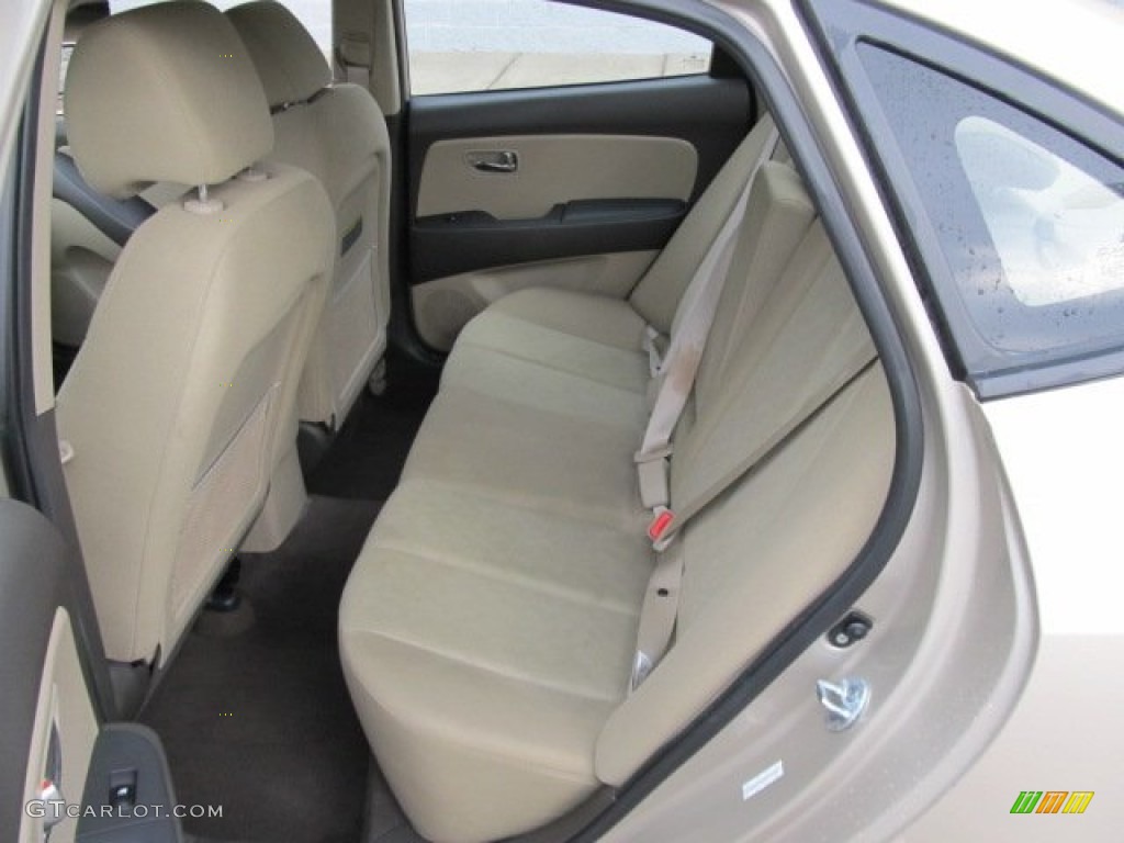 2010 Elantra GLS - Laguna Sand / Beige photo #11