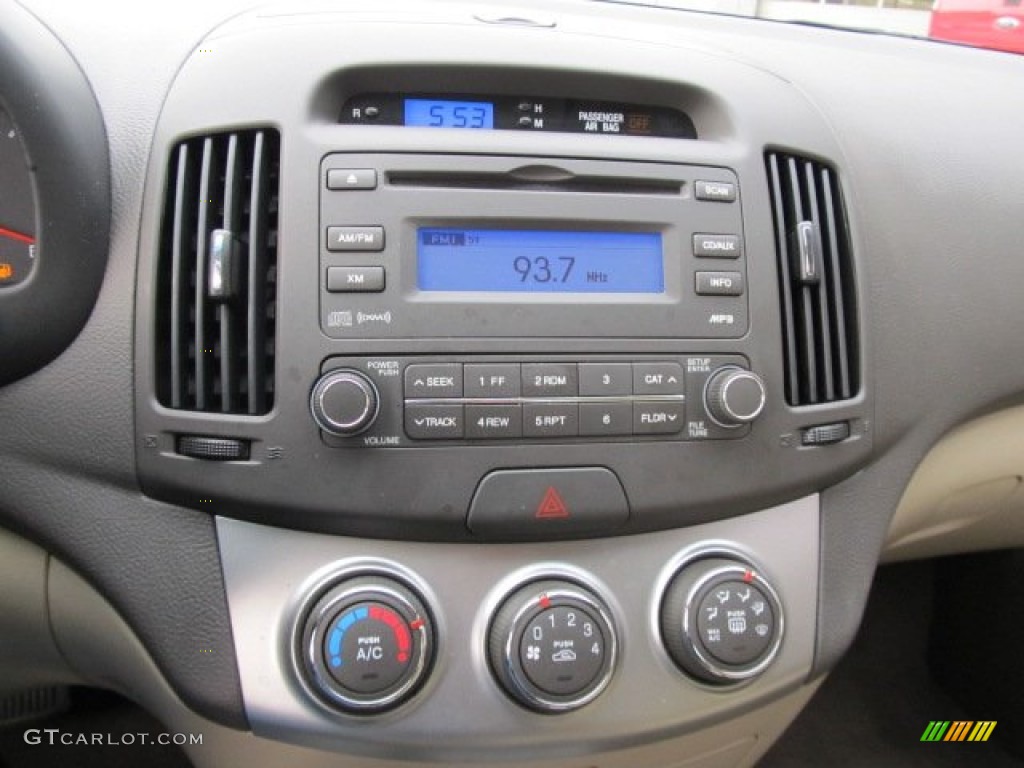 2010 Elantra GLS - Laguna Sand / Beige photo #15