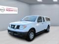 Avalanche White 2007 Nissan Frontier XE King Cab