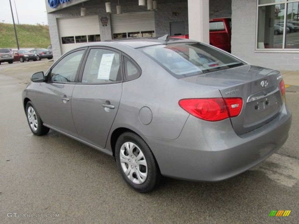 2010 Elantra GLS - Carbon Gray Mist / Gray photo #5