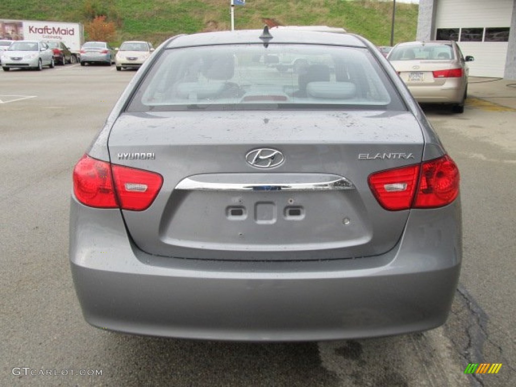 2010 Elantra GLS - Carbon Gray Mist / Gray photo #6