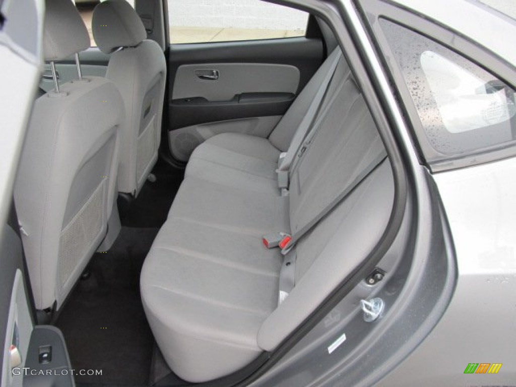 2010 Elantra GLS - Carbon Gray Mist / Gray photo #11