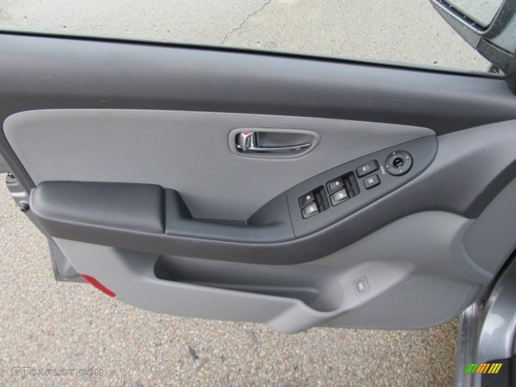 2010 Elantra GLS - Carbon Gray Mist / Gray photo #12