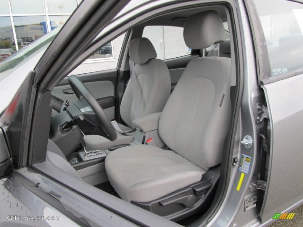 2010 Elantra GLS - Carbon Gray Mist / Gray photo #14