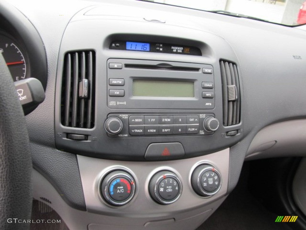 2010 Elantra GLS - Carbon Gray Mist / Gray photo #16