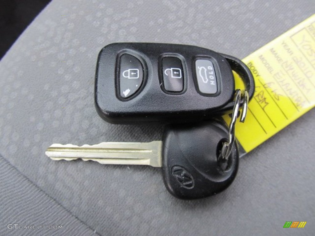 2010 Elantra GLS - Carbon Gray Mist / Gray photo #18