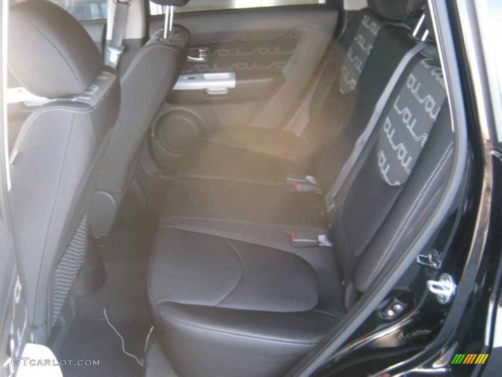 Black Soul Logo Cloth Interior 2012 Kia Soul + Photo #55711893