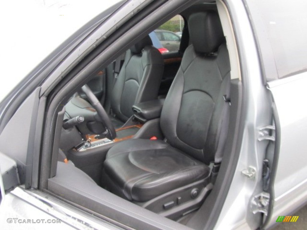 Black Interior 2009 Saturn Outlook XR AWD Photo #55712032
