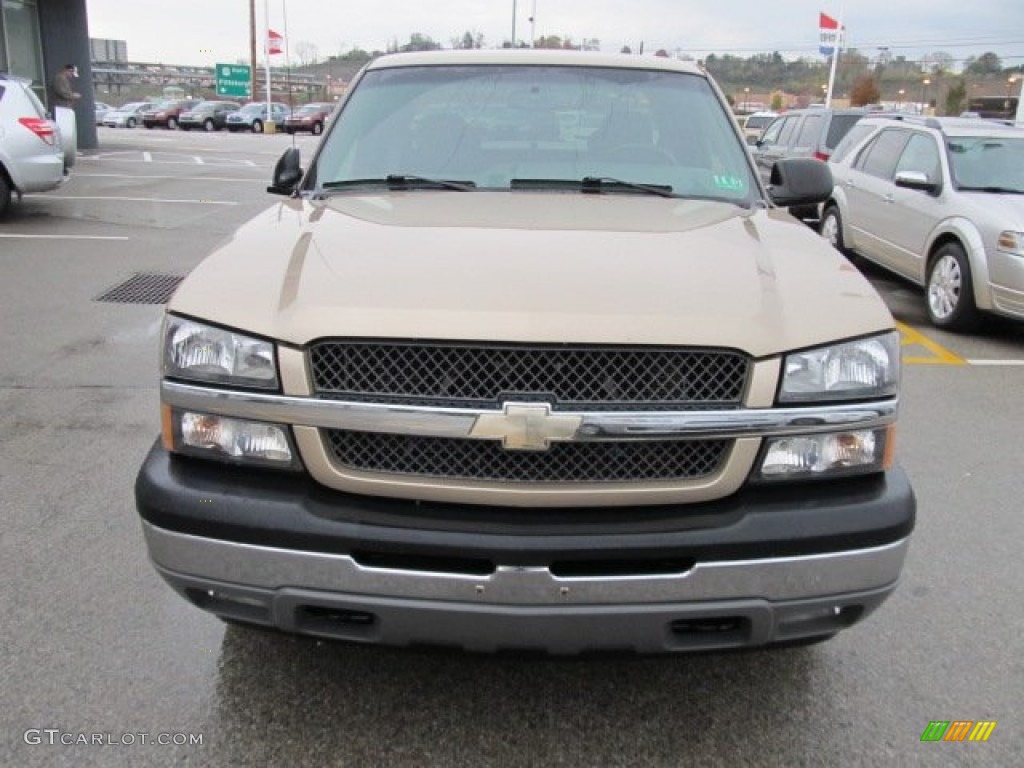 2005 Silverado 1500 Z71 Extended Cab 4x4 - Sandstone Metallic / Dark Charcoal photo #11