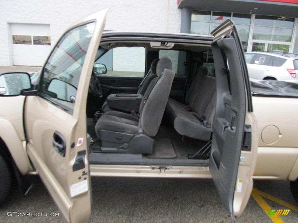 2005 Silverado 1500 Z71 Extended Cab 4x4 - Sandstone Metallic / Dark Charcoal photo #12