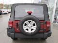 2009 Red Rock Crystal Pearl Coat Jeep Wrangler X 4x4  photo #6