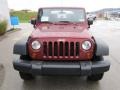 2009 Red Rock Crystal Pearl Coat Jeep Wrangler X 4x4  photo #11