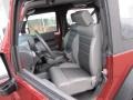 2009 Red Rock Crystal Pearl Coat Jeep Wrangler X 4x4  photo #16